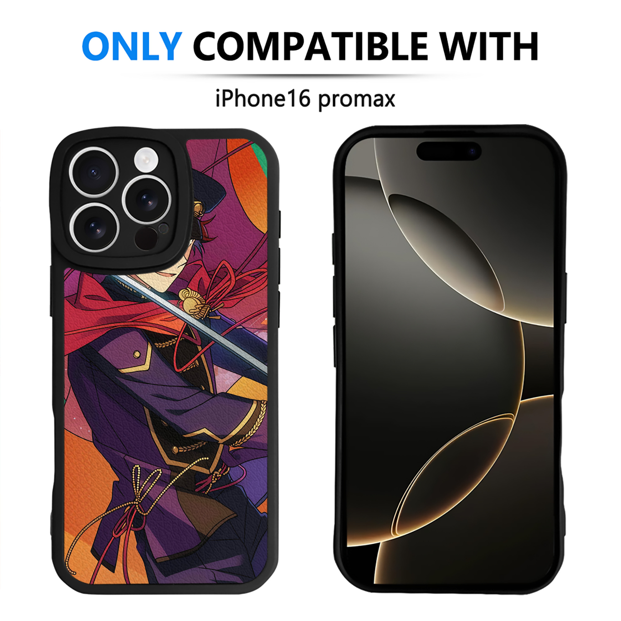 （画像用） あんさんぶるスターズ! Ensemble Stars 【iPhone 16シリーズ対応】シリコンスマホケース（レザー調） 材質：シリコン